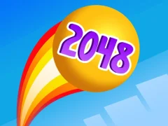 Gêm Rainbow Balls 2048 ar-lein
