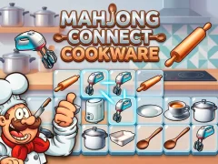 Gêm Mahjong Connect Cookware ar-lein