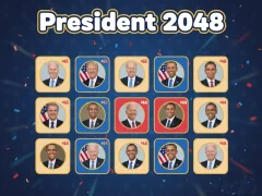 Gêm President 2048 ar-lein