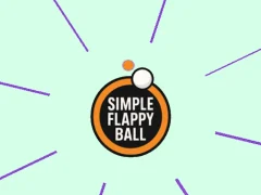 Gêm Simple Flappy Ball ar-lein