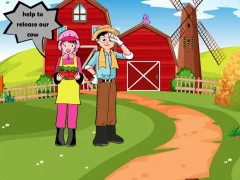 Gêm Assist The Farm Couple ar-lein