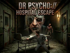Gêm Dr Psycho Hospital Escape ar-lein