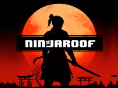 Gêm Ninja Roof ar-lein