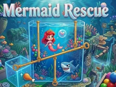Gêm Mermaid Rescue ar-lein