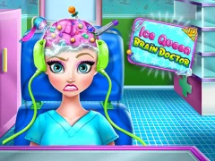 Gêm Ice Queen Brain Doctor ar-lein