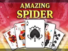Gêm Amazing Spider Solitaire ar-lein
