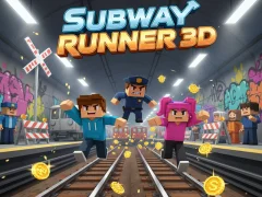 Gêm Subway Runner 3D ar-lein