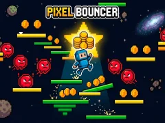 Gêm Pixel Bouncer ar-lein