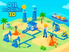 Gêm Oil Digging 3D ar-lein
