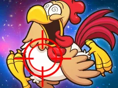 Gêm Frenzy Chicken Shooter 3D ar-lein