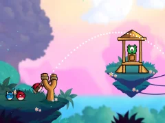 Gêm Kamikaze Birds ar-lein