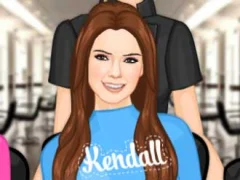 Gêm Kendall Jenner & Friends Hair Salon ar-lein