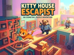 Gêm Kitty House Escapist ar-lein