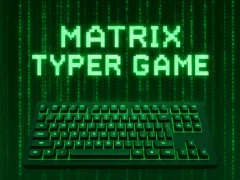 Gêm Matrix Typer ar-lein