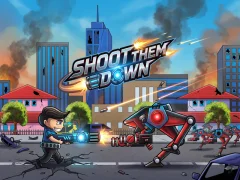 Gêm Shoot Them Down ar-lein