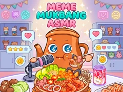 Gêm Meme Mukbang ASMR Game ar-lein