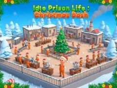 Gêm Idle Prison Life Christmas Dash ar-lein