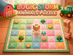 Gêm Logic Storm: Animals Puzzle ar-lein