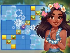 Gêm Block Puzzle Tropical Story ar-lein