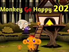 Gêm Monkey Go Happy Stage 202 ar-lein