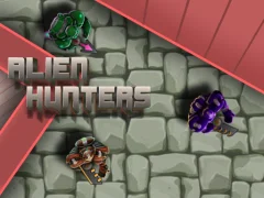 Gêm Alien Hunters ar-lein