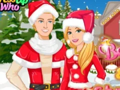Gêm Barbie and Ken Christmas ar-lein