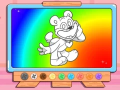 Gêm Coloring Book: Bobby BearHug ar-lein