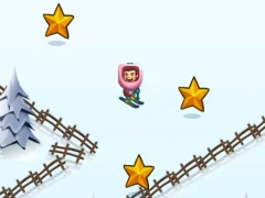 Gêm Skibidi ZigZag Snow Ski ar-lein