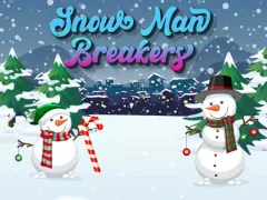 Gêm Snow Man Breakers ar-lein