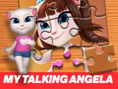 Gêm My Talking Angela Jigsaw Puzzle ar-lein