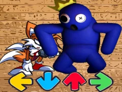 Gêm FNF Rainbow Friends Battle Mod ar-lein