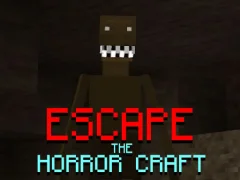 Gêm Escape the Horror Craft ar-lein