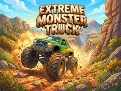 Gêm Extreme Monster Truck ar-lein
