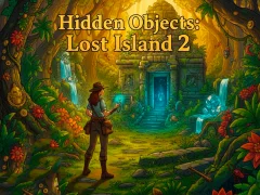 Gêm Hidden objects: Lost Island 2 ar-lein