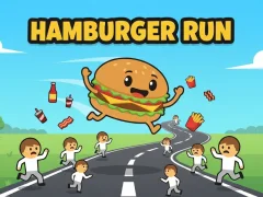 Gêm Hamburger Run ar-lein