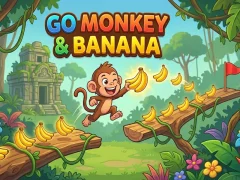 Gêm Go monkey & Banana ar-lein