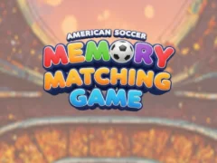 Gêm American Soccer Memory Matching Game ar-lein