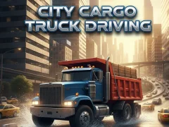Gêm City Cargo Truck Driving ar-lein