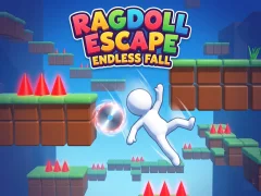Gêm Ragdoll Escape: Endless Fall ar-lein