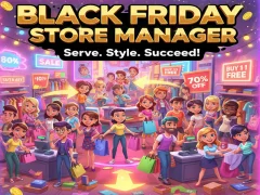 Gêm Black Friday Store Manager ar-lein