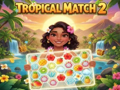 Gêm Tropical Match 2 ar-lein