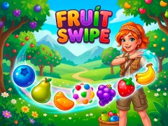 Gêm FruitSwipe ar-lein