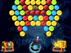Gêm Bubble Shooter Golden Chests ar-lein