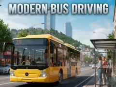 Gêm Modern Bus Driving ar-lein