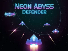 Gêm Neon Abyss Defender ar-lein