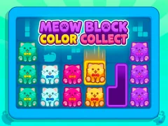 Gêm Meow Block: Color Collect ar-lein