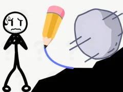 Gêm Stickman Rescue Draw 2 Save ar-lein