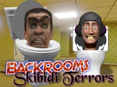 Gêm Backrooms Skibidi terrors ar-lein