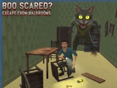Gêm Boo Scared? Escape from Backrooms ar-lein