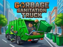 Gêm Garbage Sanitation Truck ar-lein